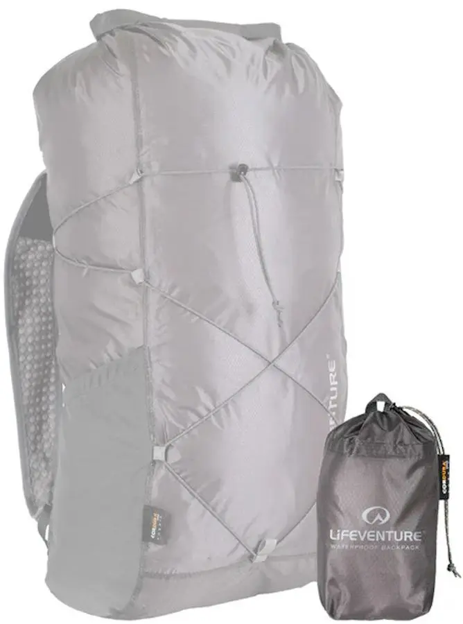Rucsac Lifeventure Waterproof Packable 22L (Grey)