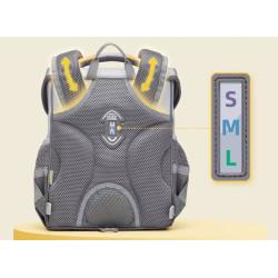 Рюкзак детский Mideer Car-Themed Design Arts Crafts (Grey/Yellow) Thumb