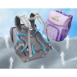 Рюкзак детский Mideer Car-Themed Design Arts Crafts (Grey/Yellow) Thumb