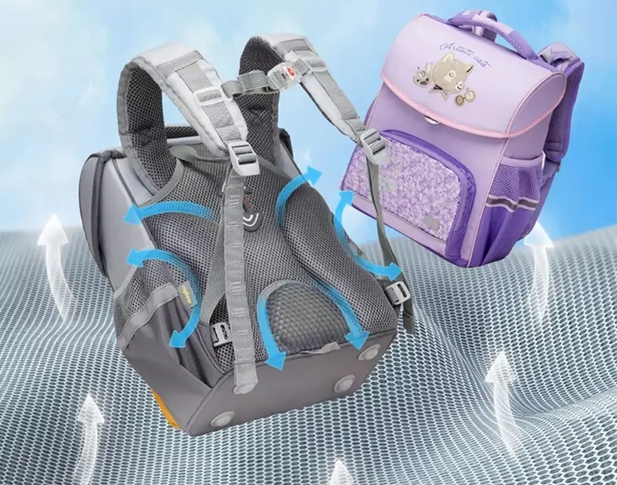 Рюкзак детский Mideer Car-Themed Design Arts Crafts (Grey/Yellow)