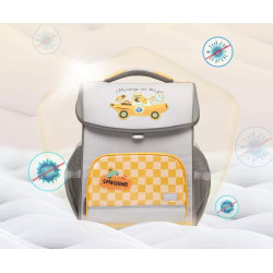 Рюкзак детский Mideer Car-Themed Design Arts Crafts (Grey/Yellow) Thumb