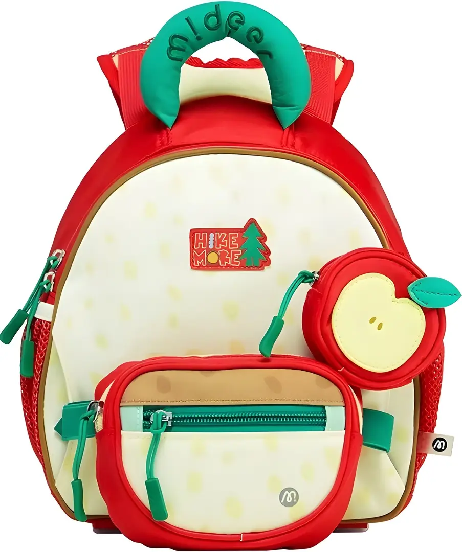 Рюкзак детский Mideer MD2295 Apple S (Yellow/Red)