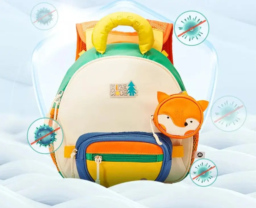 Rucsac pentru copii Mideer MD6443 Fox S (Orange/Beige)