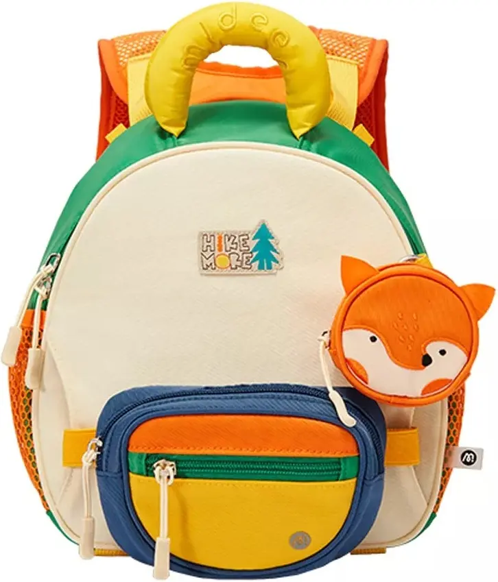 Rucsac pentru copii Mideer MD6443 Fox S (Orange/Beige)