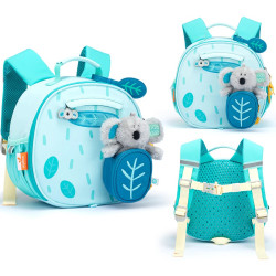 Рюкзак детский Mideer Snuggle Square Koala (Turqoise) Thumb