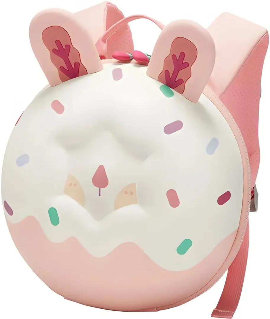 Rucsac pentru copii Mideer Sweet Room Cream Bunny (White/Pink)