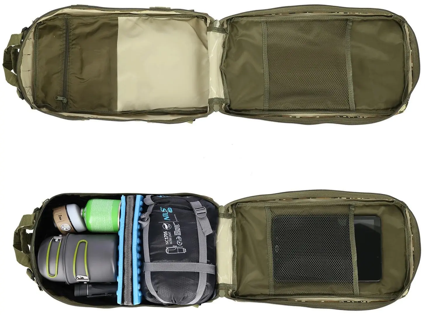 Rucsac Nils Camp Defender CBT7204 (Brown/Camo) - 5