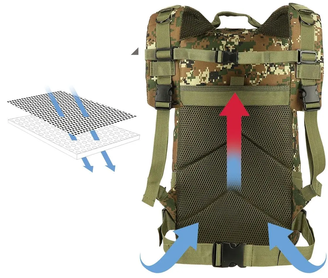 Rucsac Nils Camp Defender CBT7204 (Brown/Camo) - 8