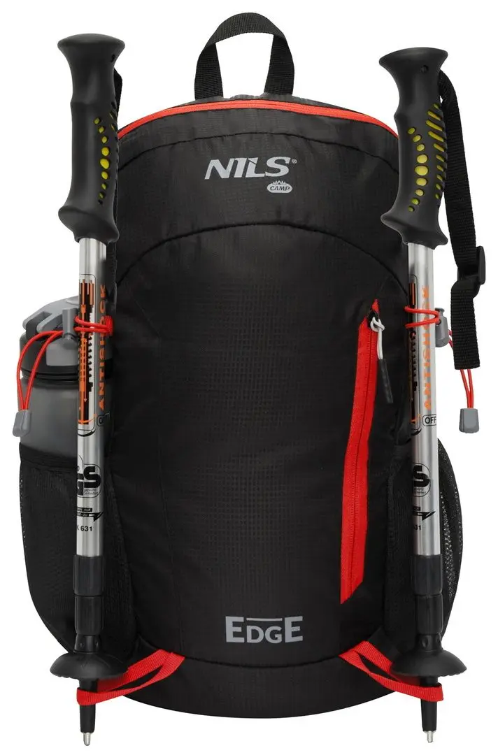 Rucsac Nils Camp NC1724 Edge (Black/Red) - 5