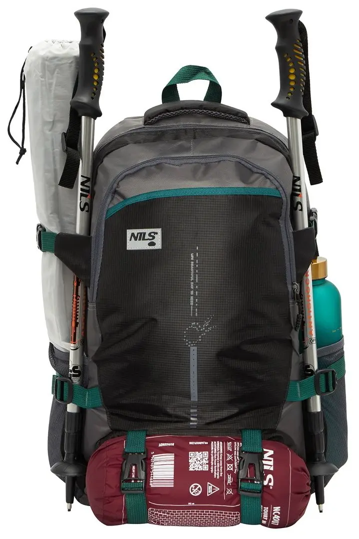 Rucsac Nils Camp NC1736 Range (Black/Grey) - 5