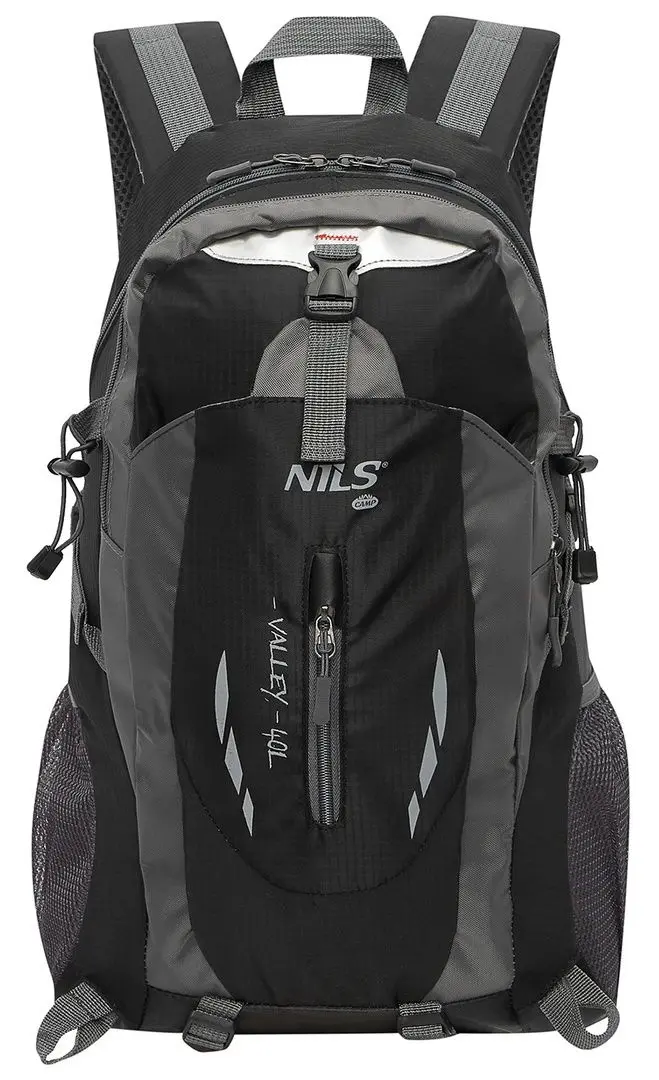 Rucsac Nils Camp NC1749 Valley (Black/Grey) - 2