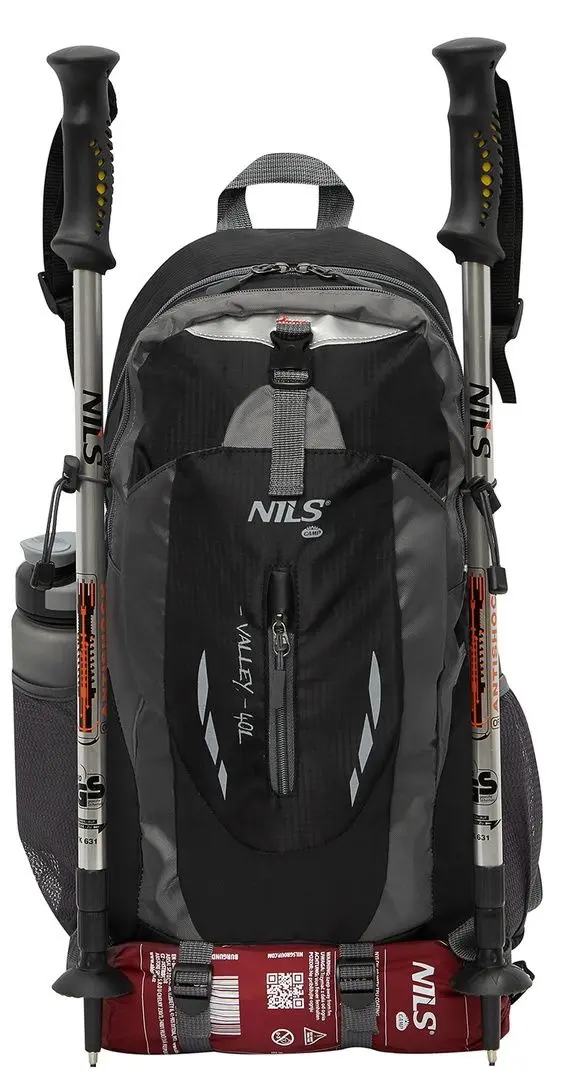 Rucsac Nils Camp NC1749 Valley (Black/Grey) - 5