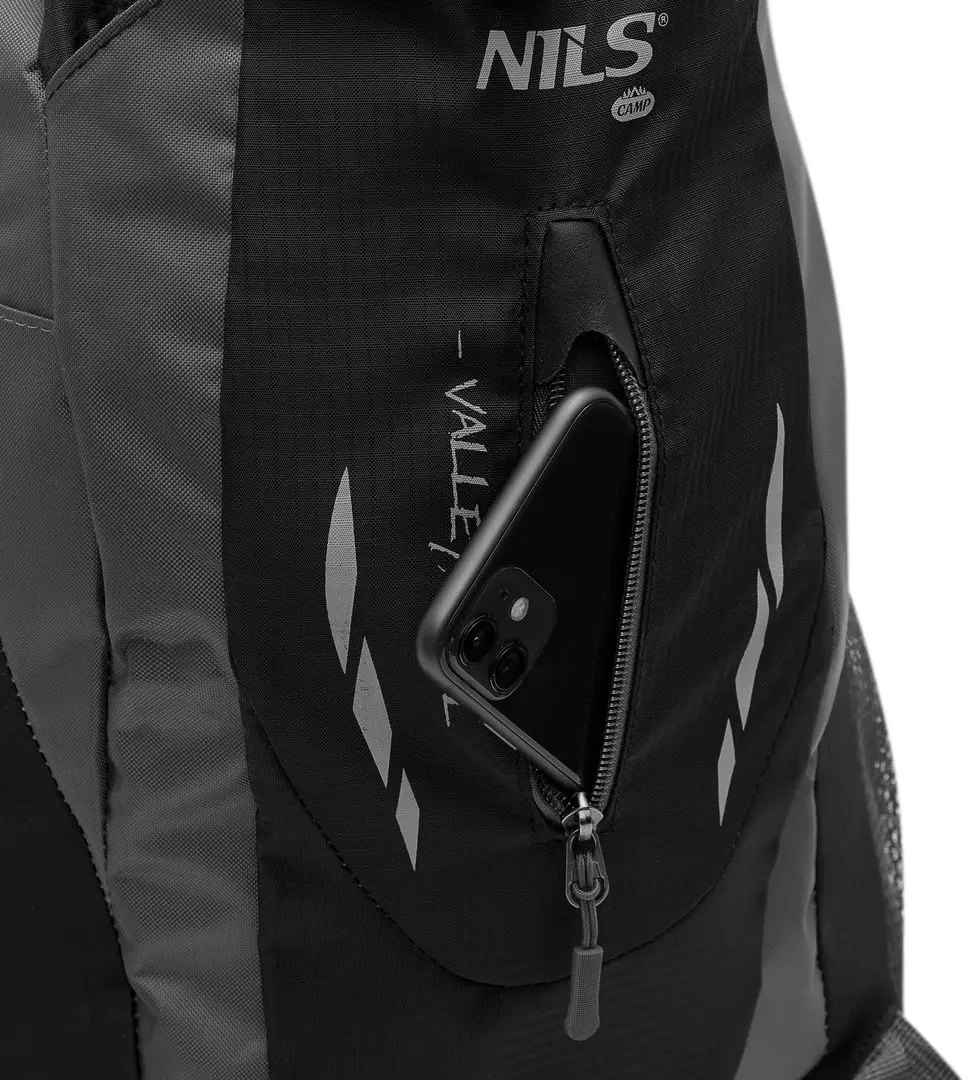 Rucsac Nils Camp NC1749 Valley (Black/Grey) - 6