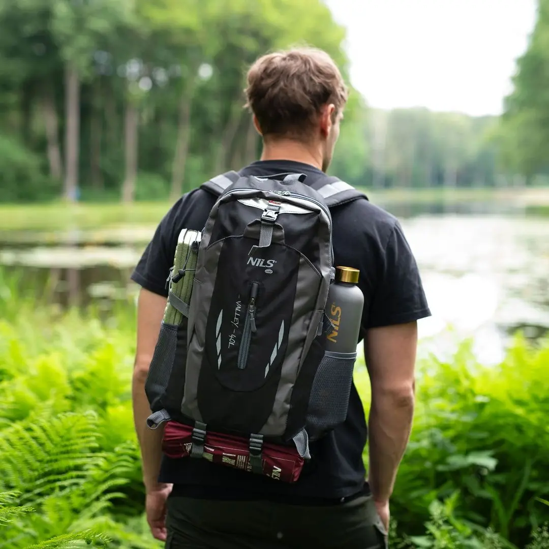 Rucsac Nils Camp NC1749 Valley (Black/Grey) - 7