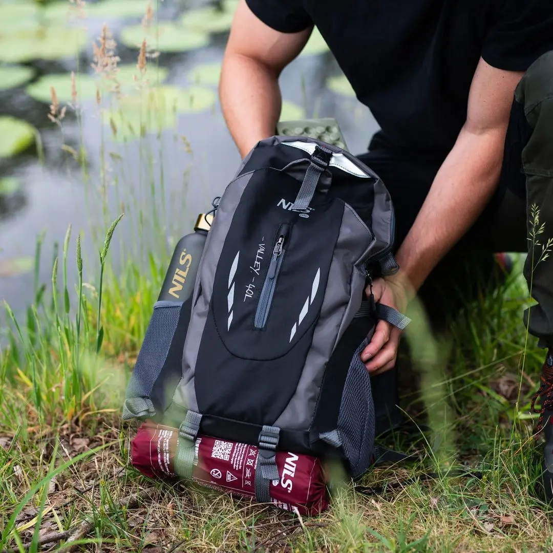 Rucsac Nils Camp NC1749 Valley (Black/Grey) - 9