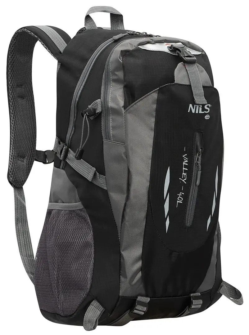 Rucsac Nils Camp NC1749 Valley (Black/Grey)