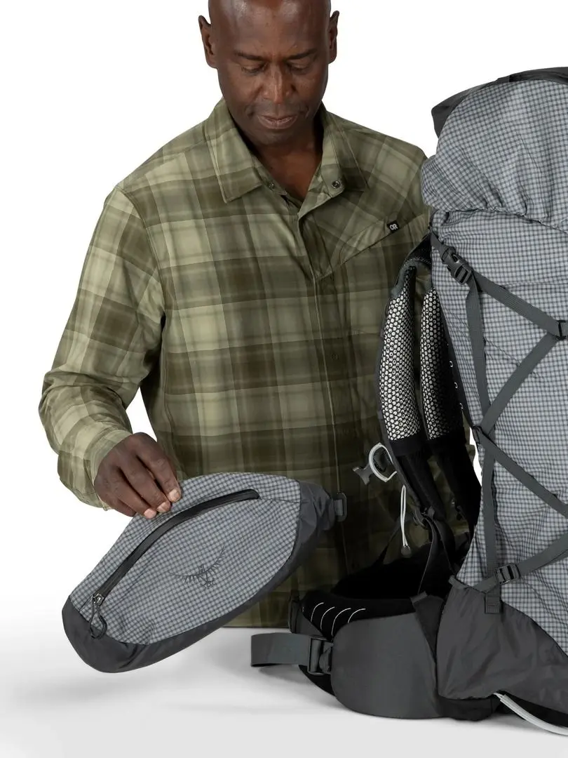 Rucsac Osprey Aether Pro 75 L/XL (Silver) - 5