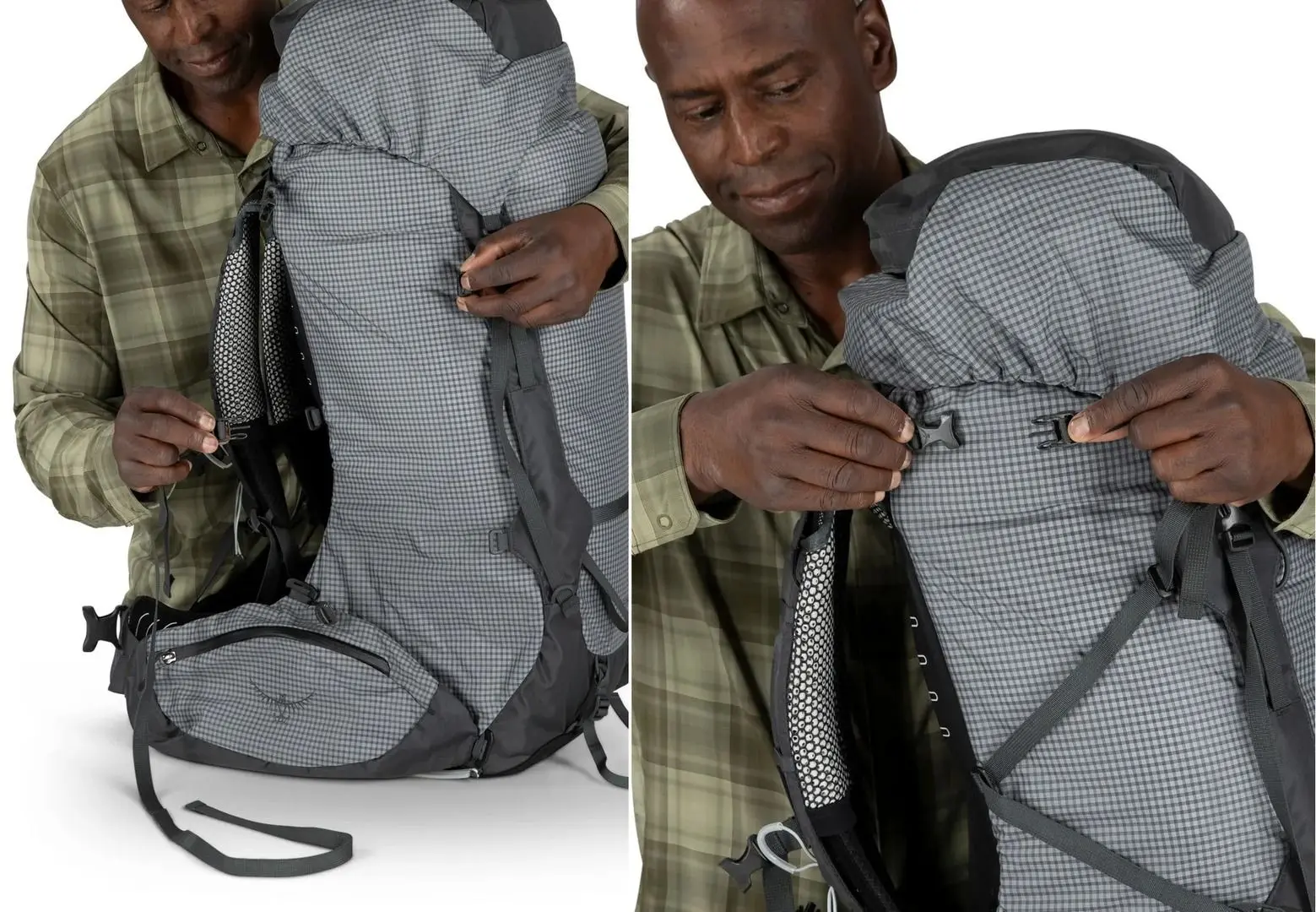 Rucsac Osprey Aether Pro 75 L/XL (Silver) - 6