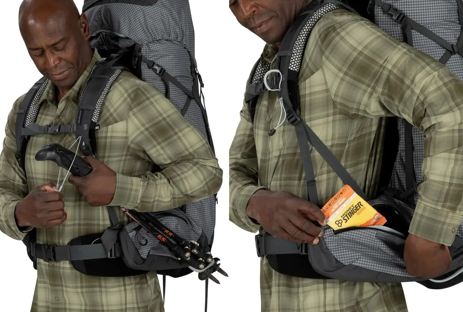 Rucsac Osprey Aether Pro 75 L/XL (Silver) - 7