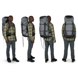 Rucsac Osprey Aether Pro 75 L/XL (Silver) Thumb