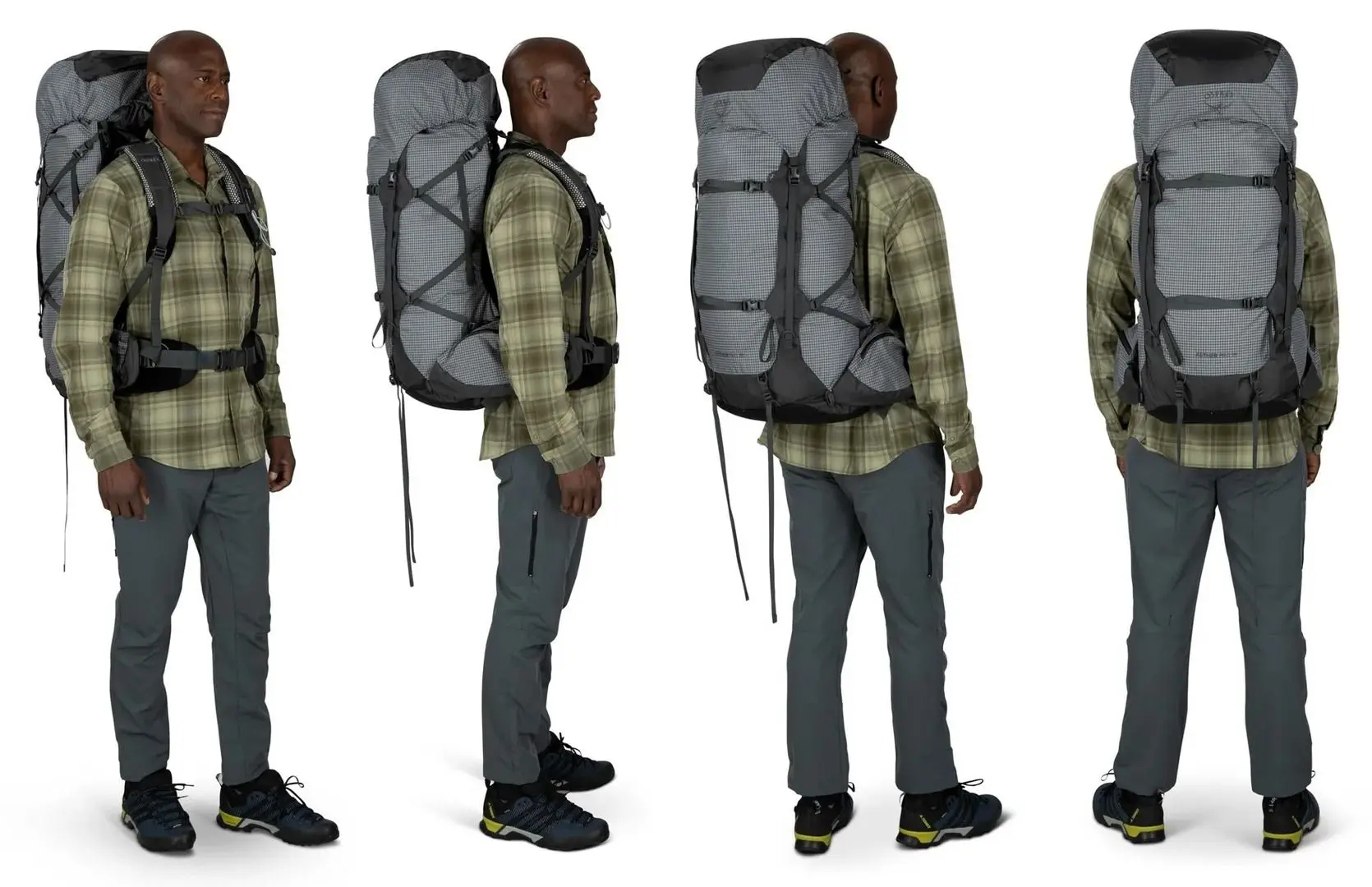 Rucsac Osprey Aether Pro 75 L/XL (Silver) - 9