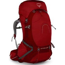 Rucsac Osprey Atmos AG 65 (Rigby Red)