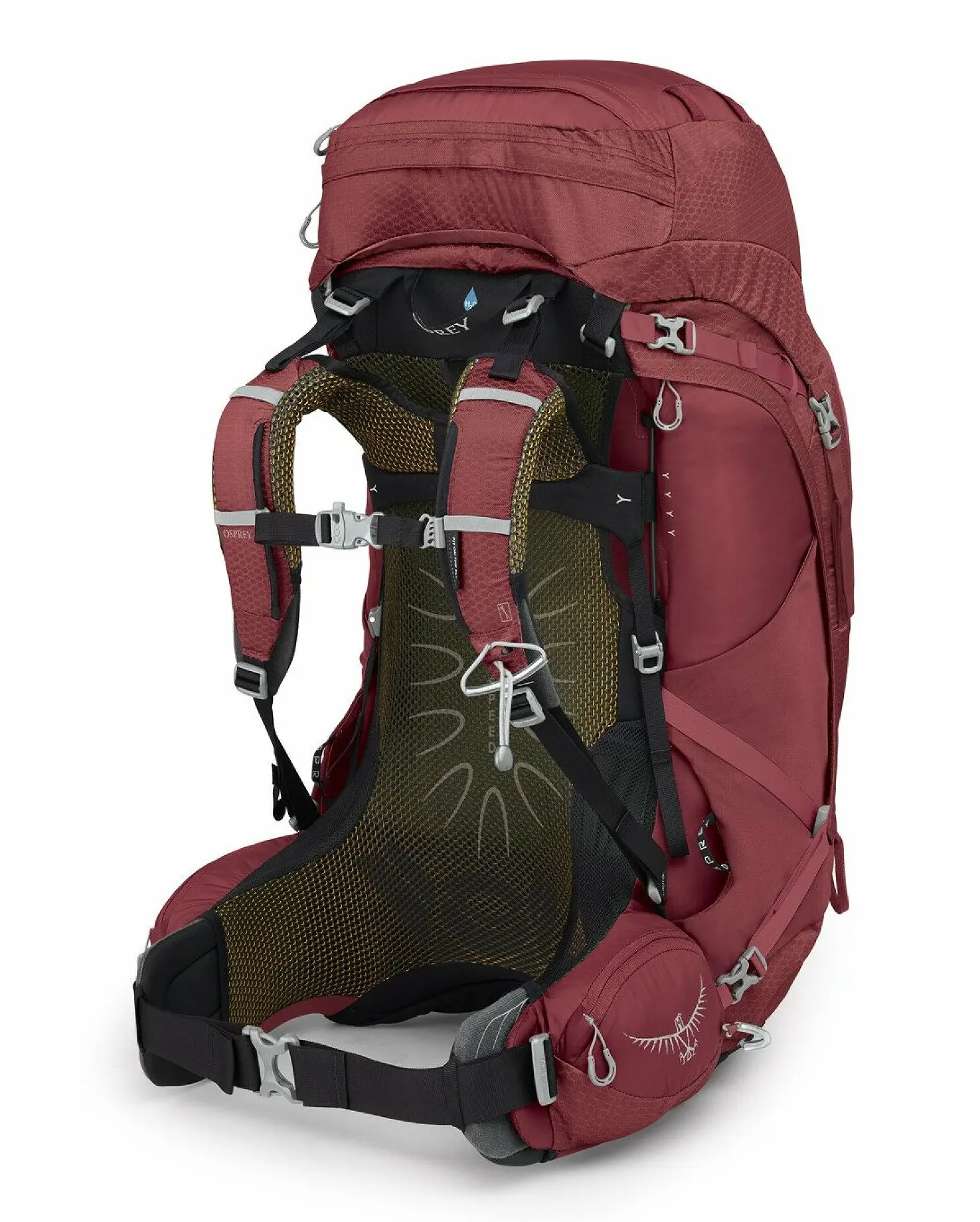 Rucsac Osprey Aura AG 65 WM/L (Berry Sorbet Red)