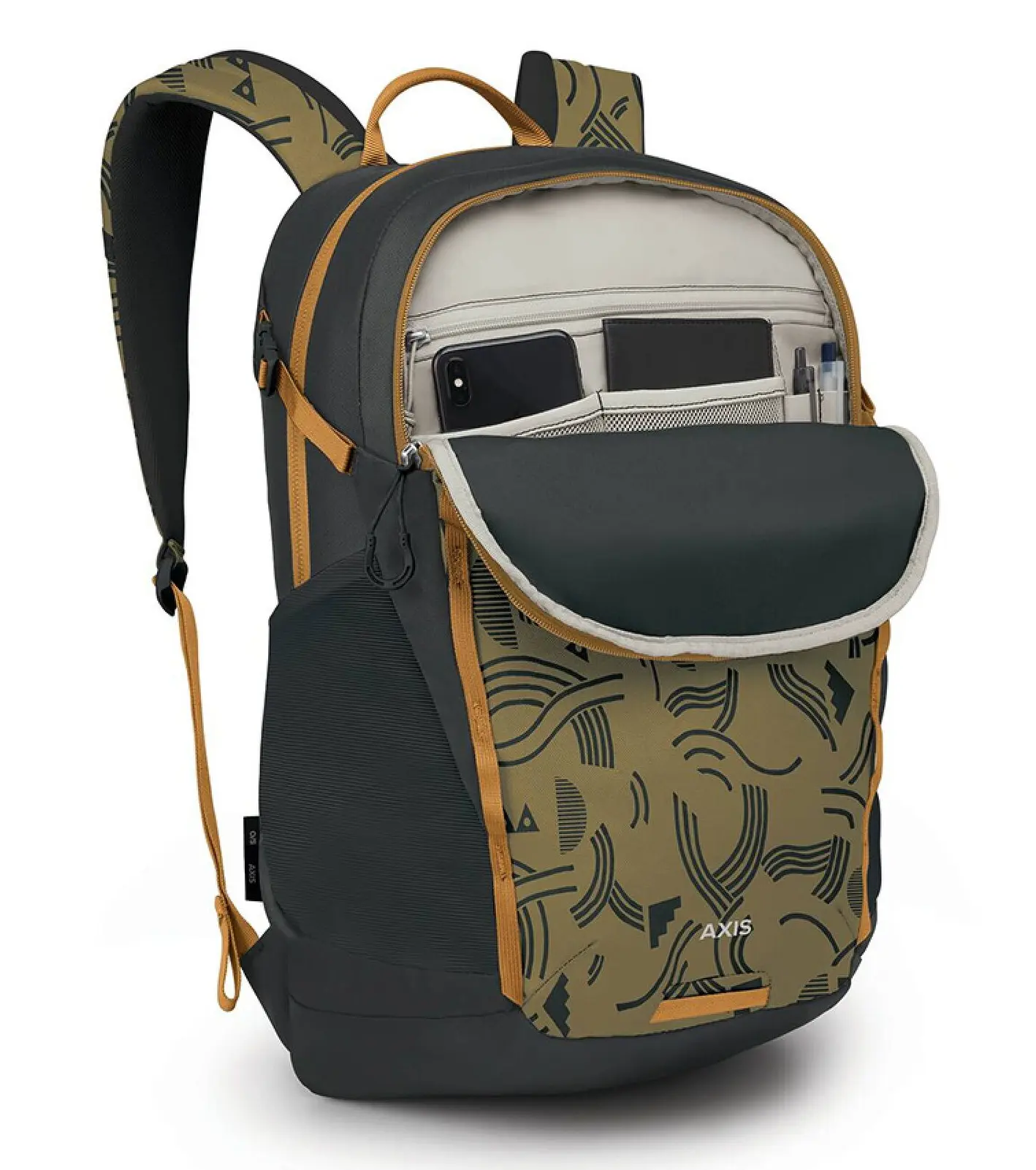 Рюкзак Osprey Axis 24 (Find the Way Print Black)