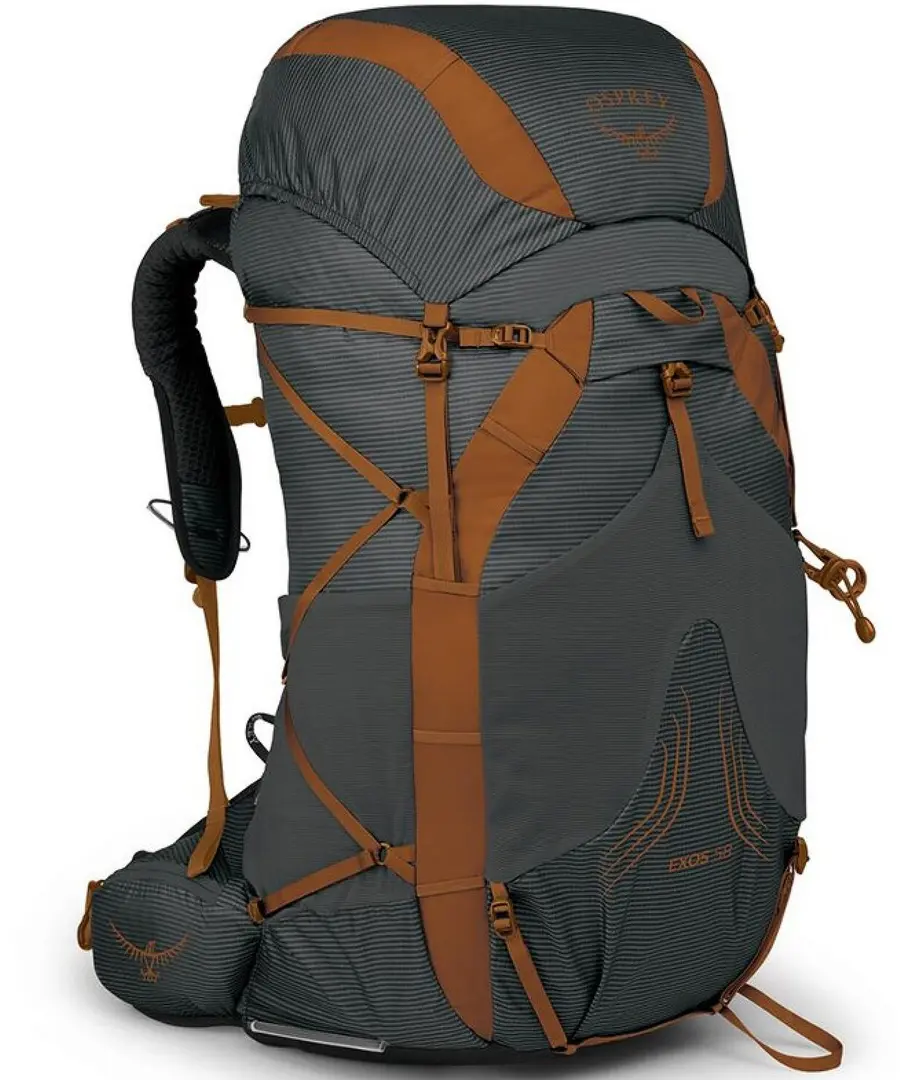 Рюкзак Osprey Exos 58 S/M (Dark Charcoal Grey)