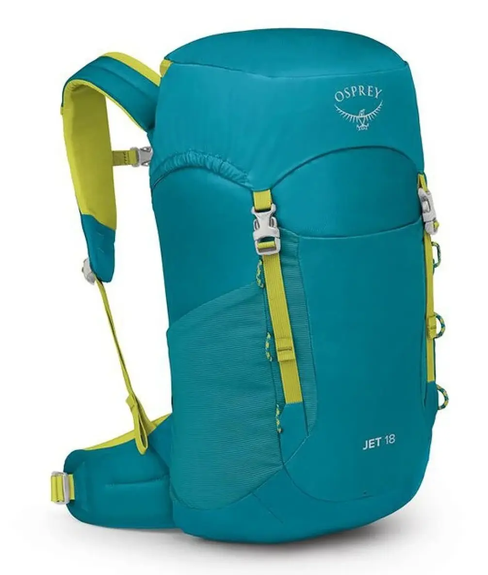 Rucsac Osprey Jet 18 (Blue/Lemongrass)