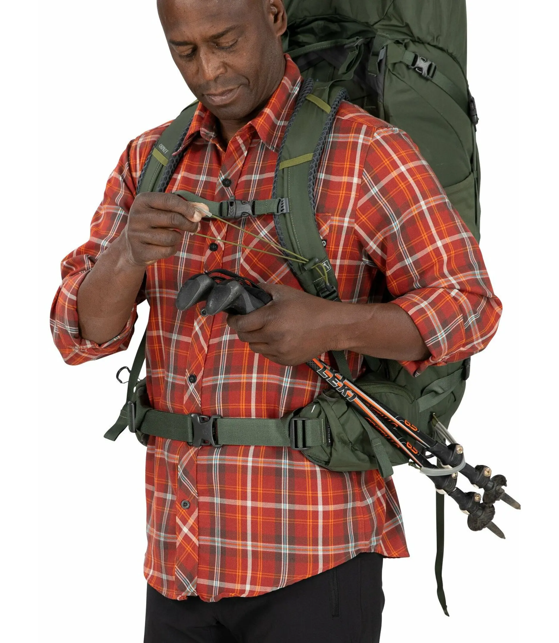 Рюкзак Osprey Kestrel 58 L/XL (Bonsai/Green)