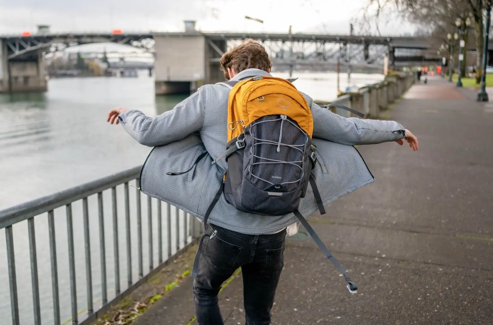 Rucsac Osprey Quasar 26 (Silver Lining/Tunnel Vision) - 9