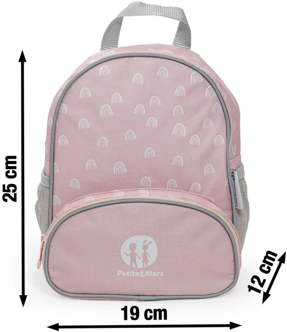 Rucsac Petite&Mars Backie (Pink Rainbow) - 6