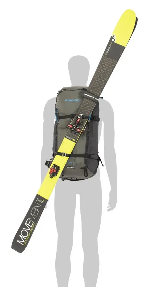 Rucsac Pinguin Ridge 40 (Black)