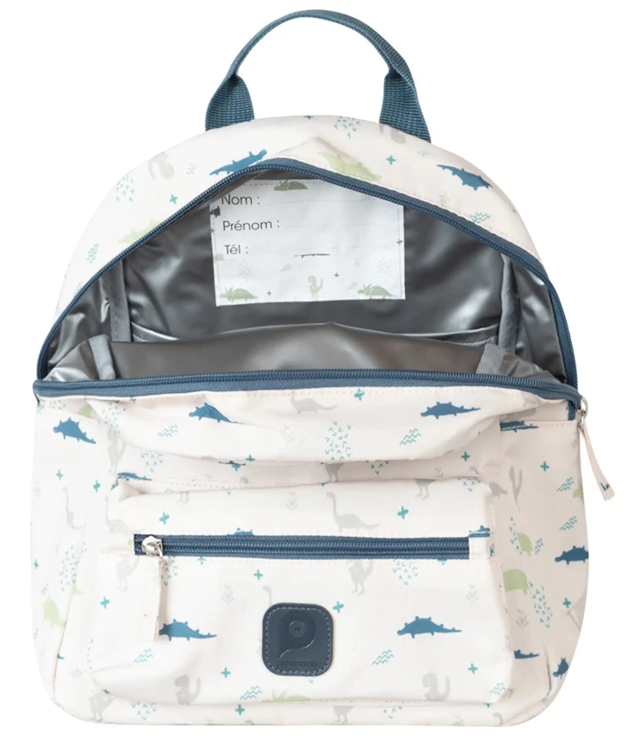 Рюкзак детский Premaman Dino (White/Blue) - 3