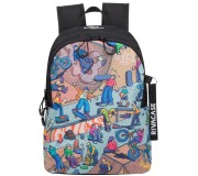 Rucsac Rivacase Skaters 5420 (Black/Picture)