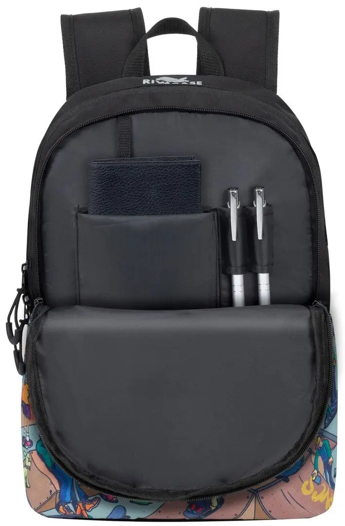 Рюкзак Rivacase Skaters 5420 (Black/Picture)