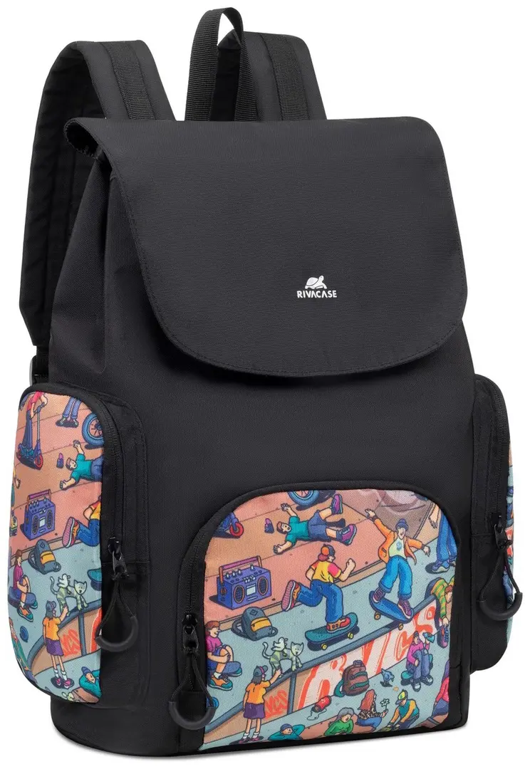 Рюкзак Rivacase Skaters 5425 (Black)