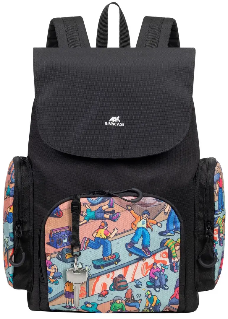 Рюкзак Rivacase Skaters 5425 (Black)