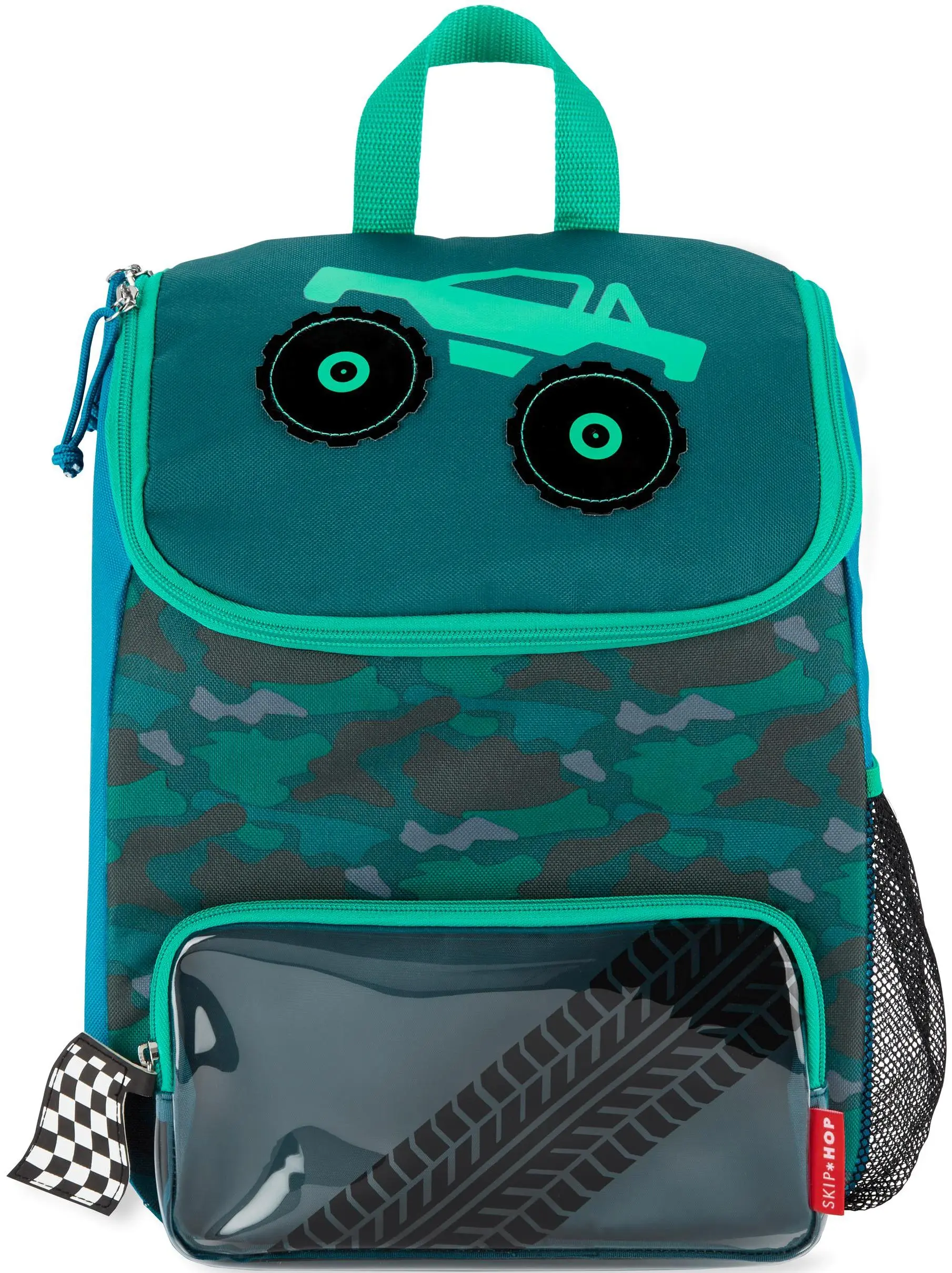 Rucsac pentru copii Skip Hop Spark Monster Truck 9Q335810 (Green/Blue)