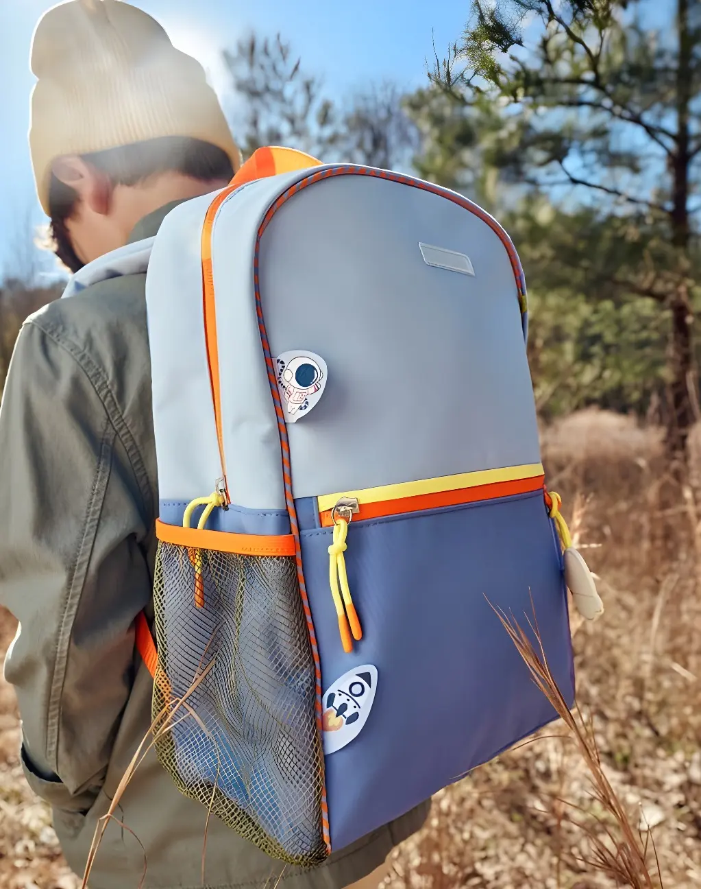 Рюкзак детский Skip Hop Wander Outer Space 9R168010 (Blue/Orange)