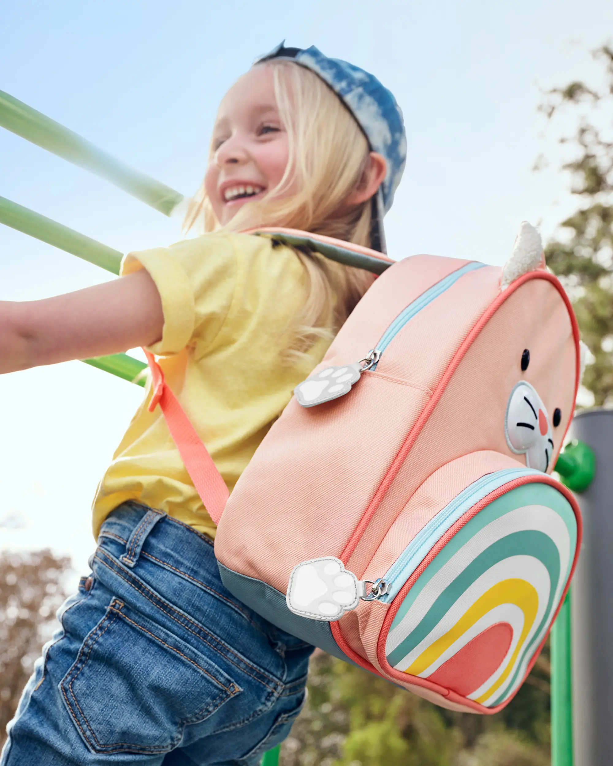 Rucsac pentru copii Skip Hop Zoo Cat 9Q335610 (Multicolor)