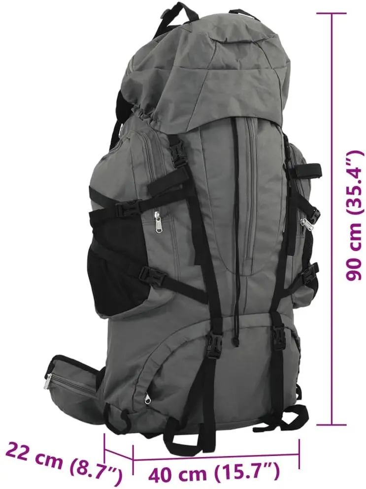 Рюкзак VidaXL 4009975 100L (Grey)