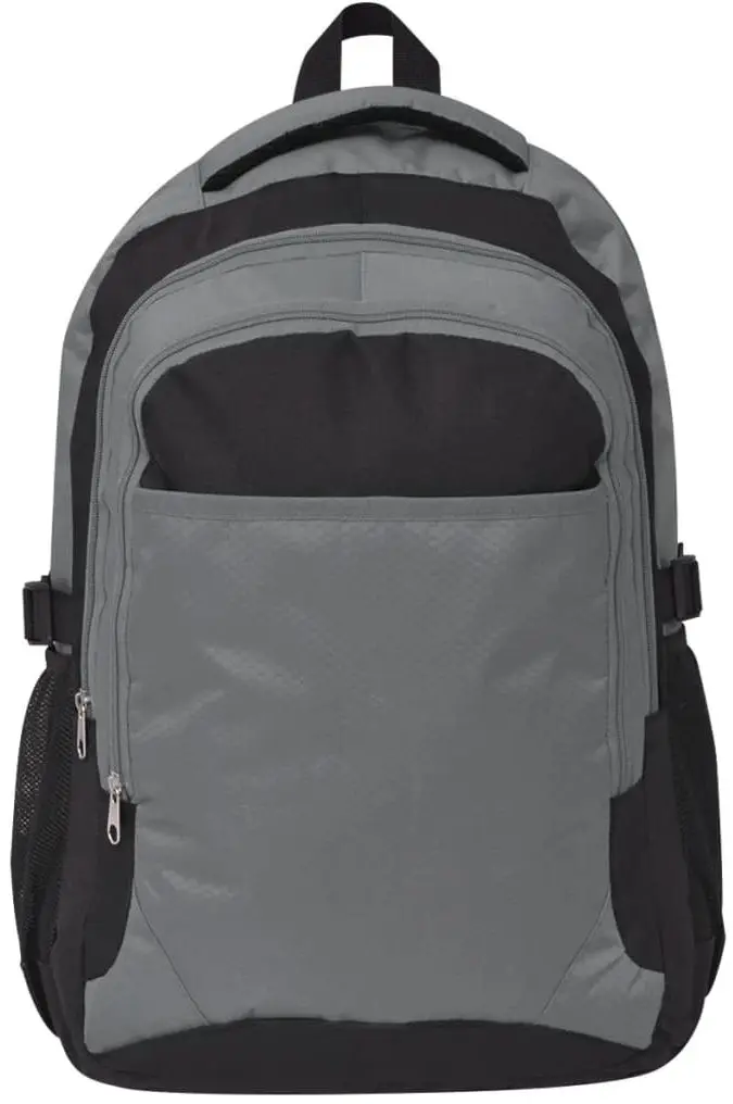 Рюкзак VidaXL 91111 (Black/Grey)