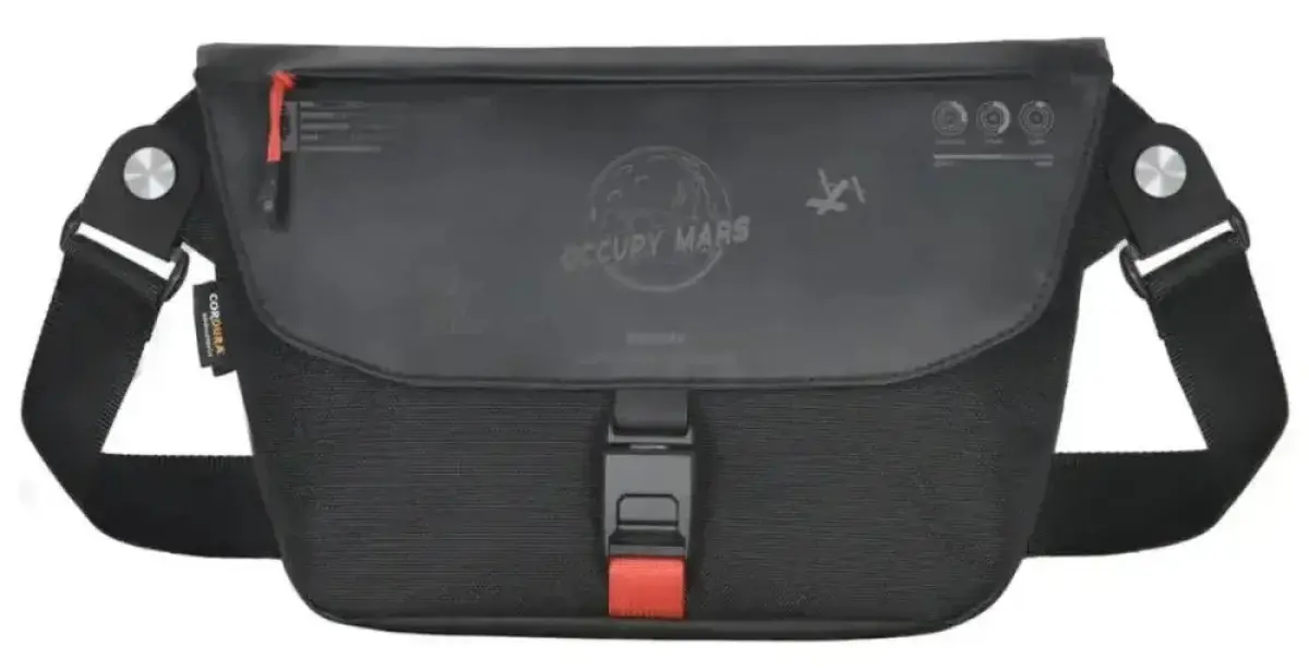 Сумка кросс боди Wiwu Warriors Message Bag X (Black)