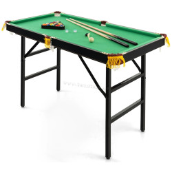Бильярдный стол Costway UY10067GN (Black/Green)