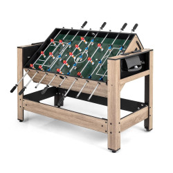 Игровой стол 2в1 Costway UY10272BN (Brown/Black)