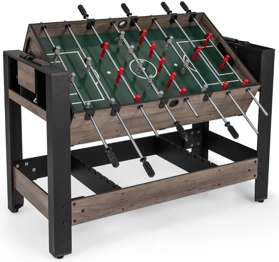 Игровой стол 3в1 Costway UY10273BN (Brown/Black)