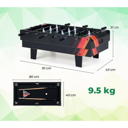 Игровой стол 4в1 Costway UY10059HS (Grey) Thumb