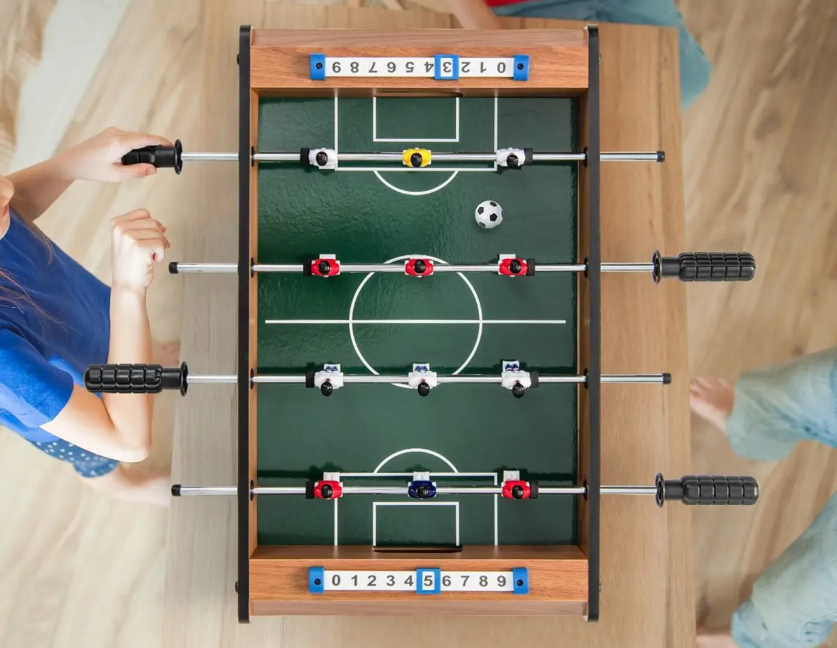 Masa de fotbal Costway UY10043BN (Brown)